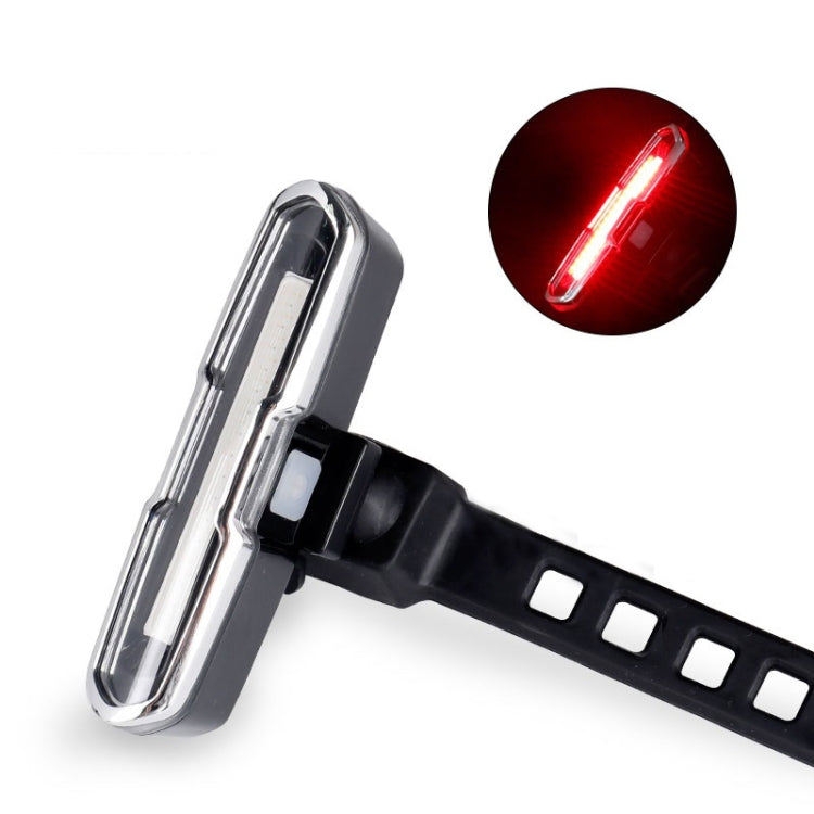Luce posteriore bicicletta LED USB ricaricabile 500mAh