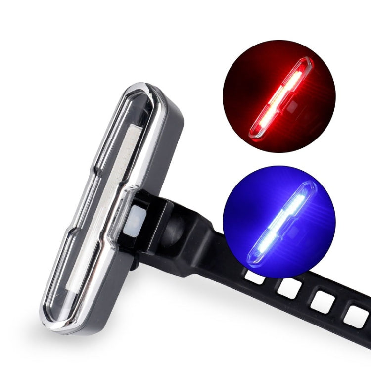 Luce posteriore bicicletta LED USB ricaricabile 500mAh