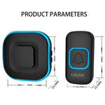 Campanello wireless CACAZI V028F senza batteria