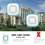 Campanello wireless CACAZI V028F senza batteria