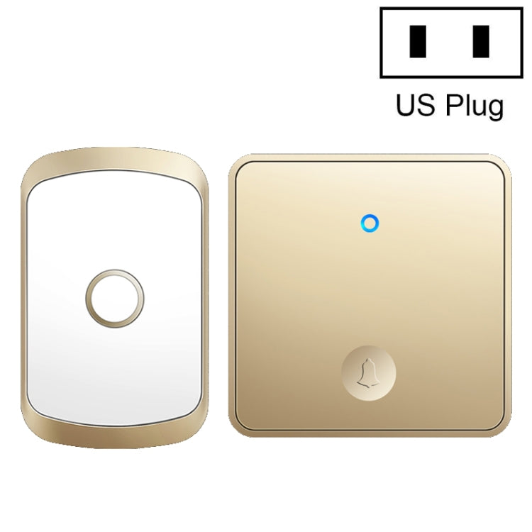 Campanello wireless CACAZI FA50 con pulsante autogenerante