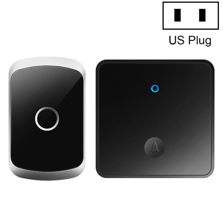 Campanello wireless CACAZI FA50 con pulsante autogenerante