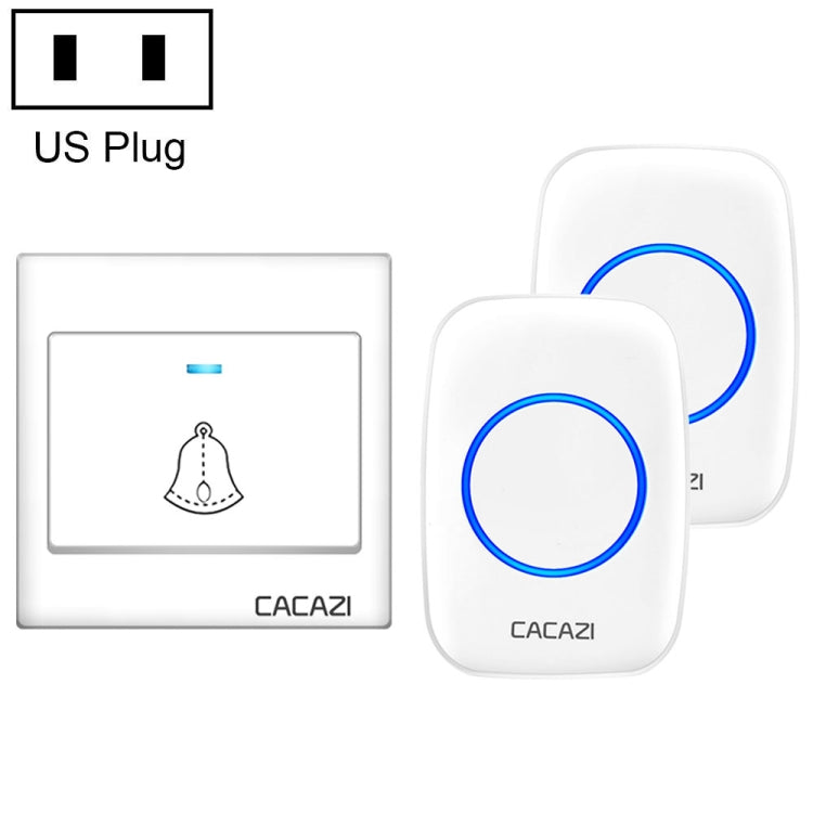 Campanello wireless CACAZI H10 senza batteria 300m