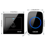 Campanello wireless CACAZI H10 senza batteria