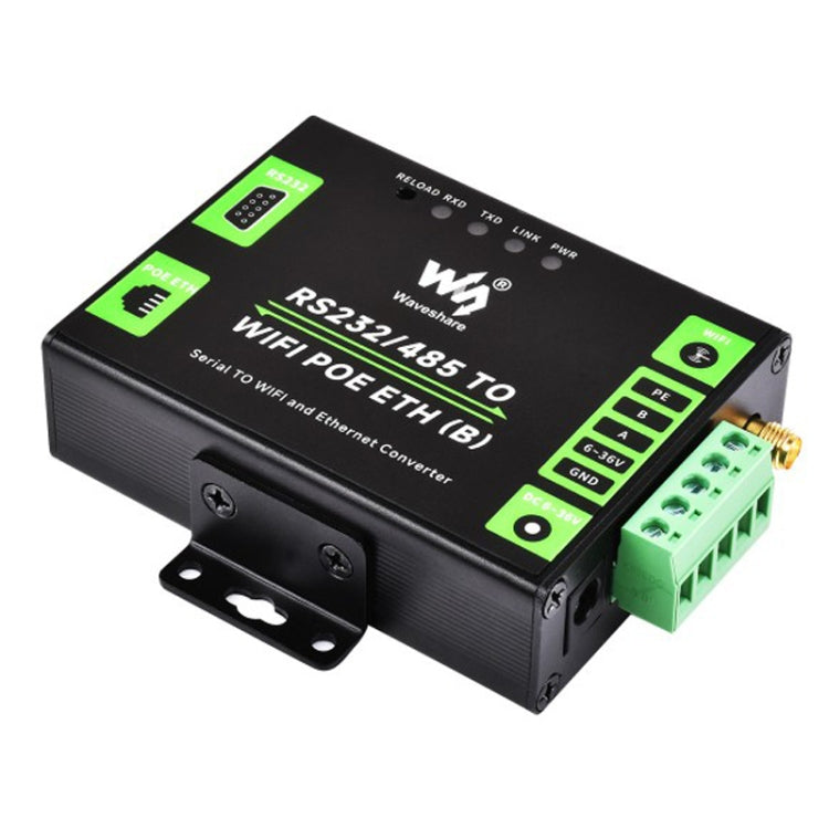 Server seriale industriale RS232/485 WiFi Ethernet con POE