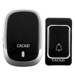 Campanello wireless impermeabile CACAZI con 36 suonerie