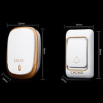 Campanello wireless impermeabile CACAZI con 36 suonerie