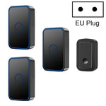 Campanello wireless CACAZI A19 con 3 ricevitori
