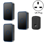 Campanello wireless CACAZI A19 con 3 ricevitori