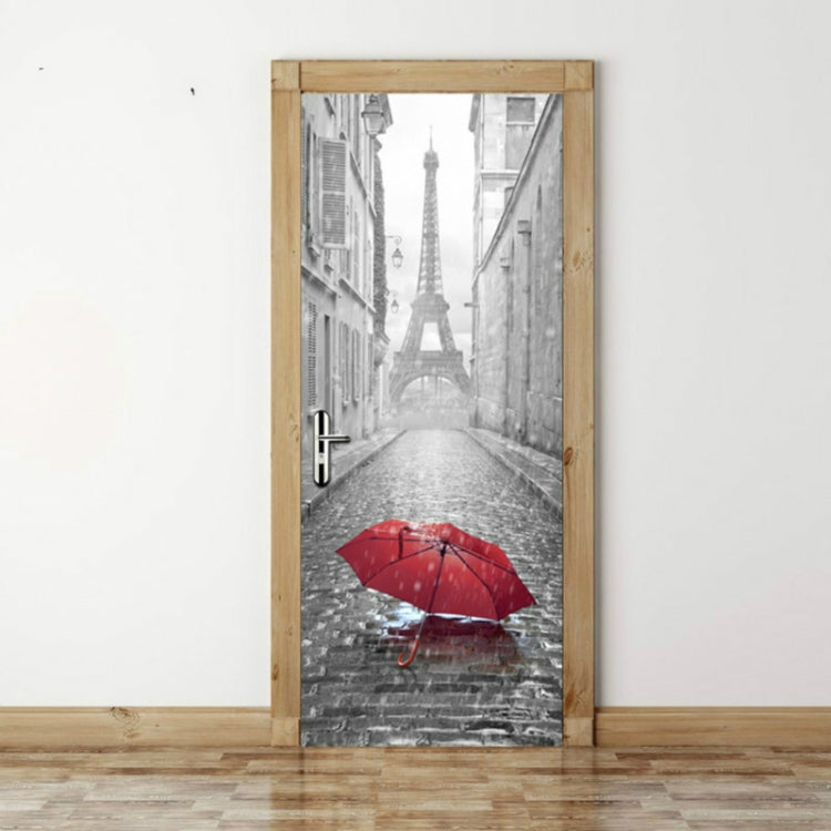 Adesivi 3D rimovibili per porte casa in PVC
