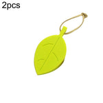Fermaporta in silicone a forma di foglia 2 pezzi