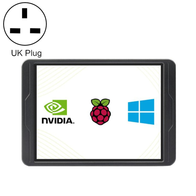 Display touch 8 pollici 2K IPS con vetro temperato