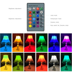Lampadina LED RGB 3W dimmerabile con telecomando 16 colori