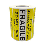 Etichetta adesiva fragile 2.5x4 inch avvertenza