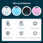 Dispositivo anti-smarrimento Bluetooth 2 pezzi S8