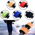 6 Cinghie antiscivolo in neoprene per canna da pesca