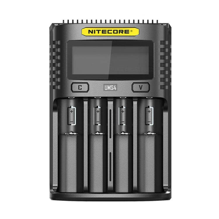 Caricabatterie rapido NITECORE per batterie al litio UMS4 UMS2