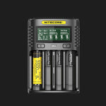 Caricabatterie rapido NITECORE per batterie al litio UMS4 UMS2