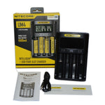 Caricabatterie rapido NITECORE per batterie al litio UMS4 UMS2
