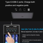 Caricabatterie 4 slot per batterie litio XTAR VC4SL VC4S