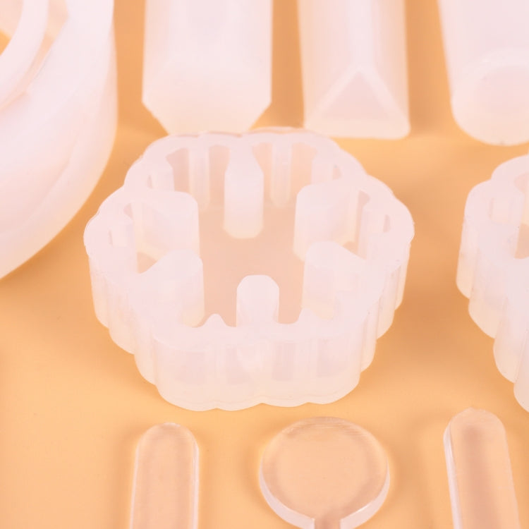 Set 128 pezzi stampi silicone per ciondoli a goccia