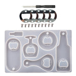 Set stampo in silicone con cacciavite e apribottiglie