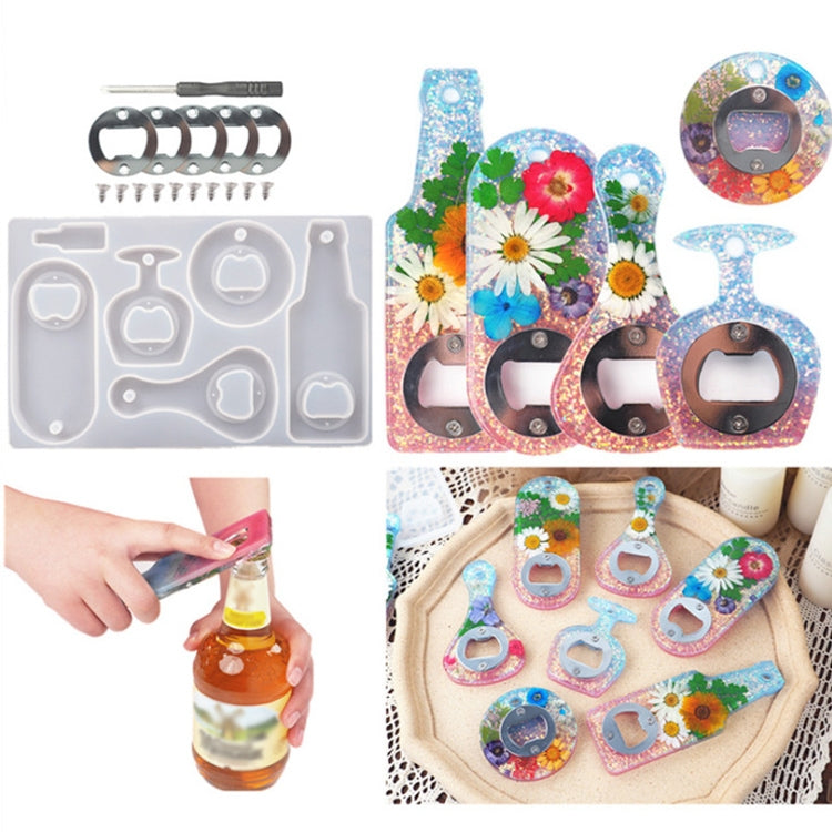 Set stampo in silicone con cacciavite e apribottiglie