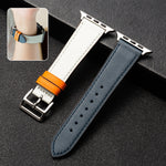 Cinturino in pelle di vacchetta per Apple Watch 38-44mm