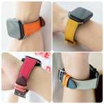 Cinturino in pelle di vacchetta per Apple Watch 38-44mm