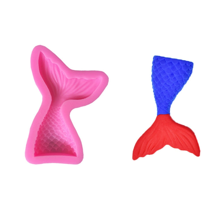 Stampo in silicone per mini coda di sirena 5 pezzi