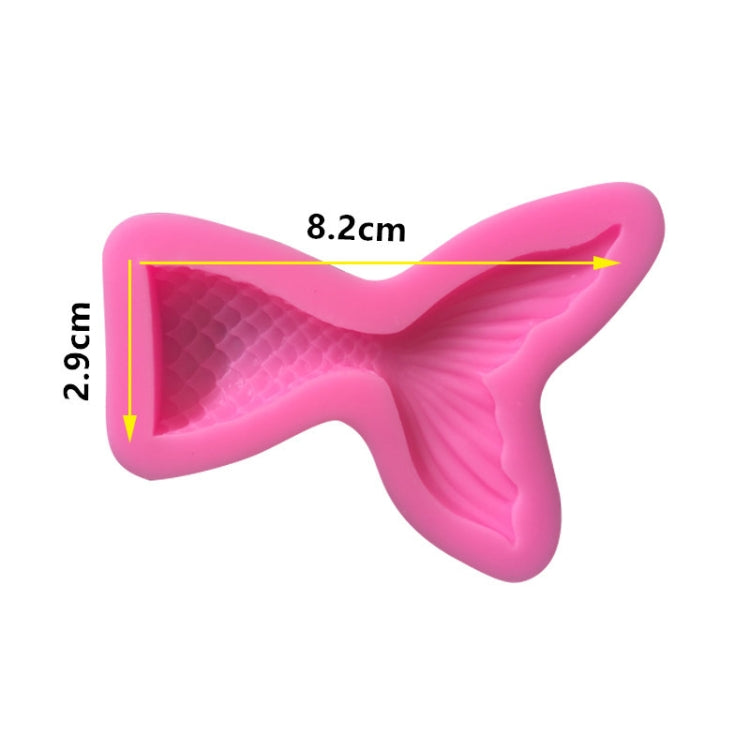Stampo in silicone per mini coda di sirena 5 pezzi