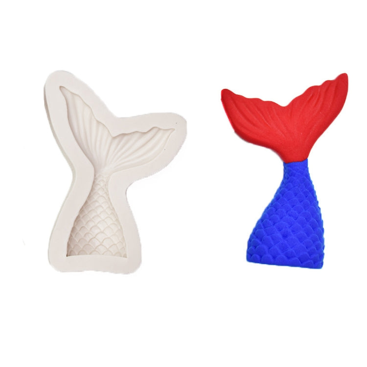 Stampo in silicone per mini coda di sirena 5 pezzi