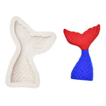 Stampo in silicone per mini coda di sirena 5 pezzi