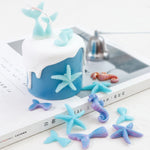 Set 5 stampi in silicone Ocean Series per decorazioni fai da te
