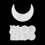 Set stampi silicone per carillon vento luna e stella