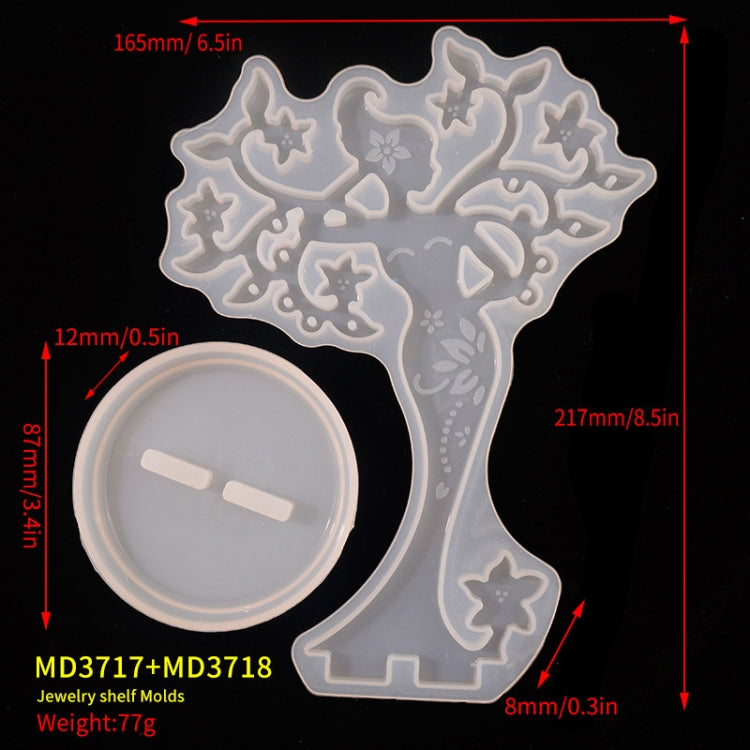 Stampo in silicone per ornamenti fai-da-te 2 pezzi