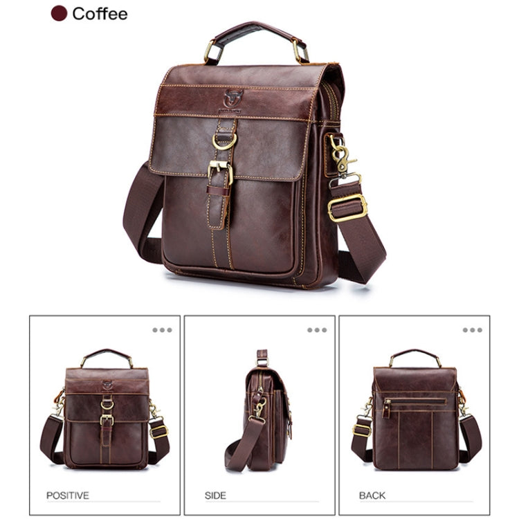 Borsa a tracolla uomo in pelle bovina 23x9x27,5 cm