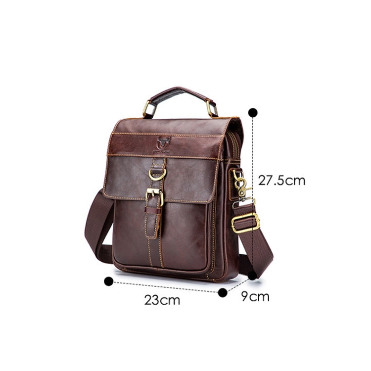 Borsa a tracolla uomo in pelle bovina 23x9x27,5 cm