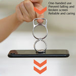 Apribottiglie pieghevole in metallo con supporto smartphone
