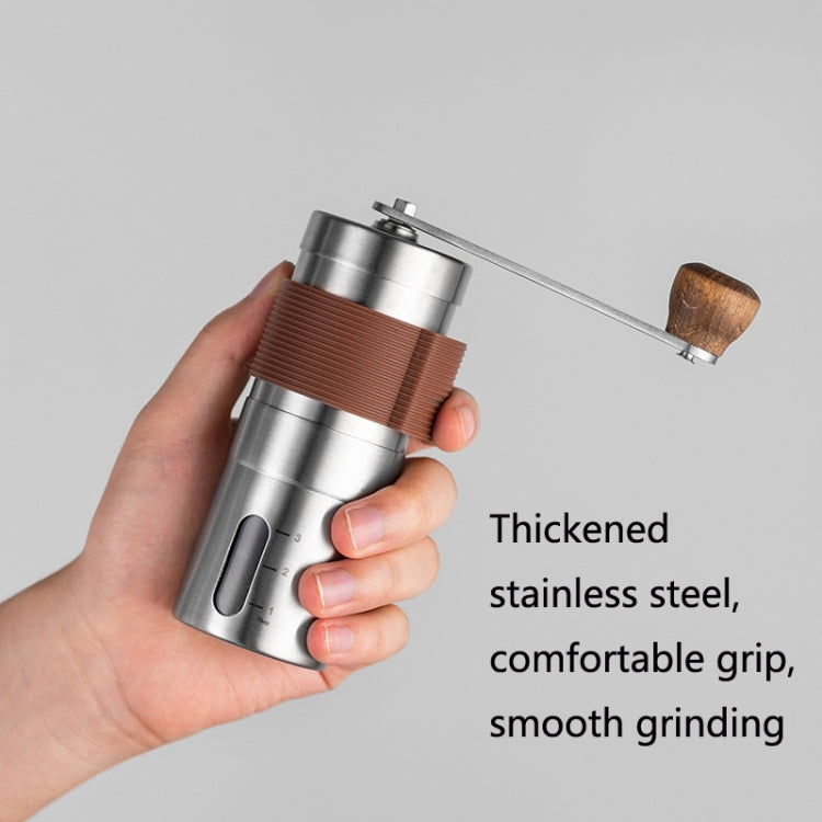 Smerigliatrice manuale in acciaio inox per caffè Medium