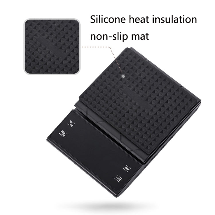 Bilancia da cucina elettronica 3kg con timer e LED