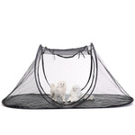 Cuccia pieghevole per cani e gatti da viaggio 189x90x78 cm