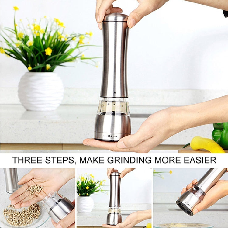 Set 2 macinapepe manuali in acciaio inox 21,5 cm