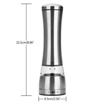 Set 2 macinapepe manuali in acciaio inox 21,5 cm