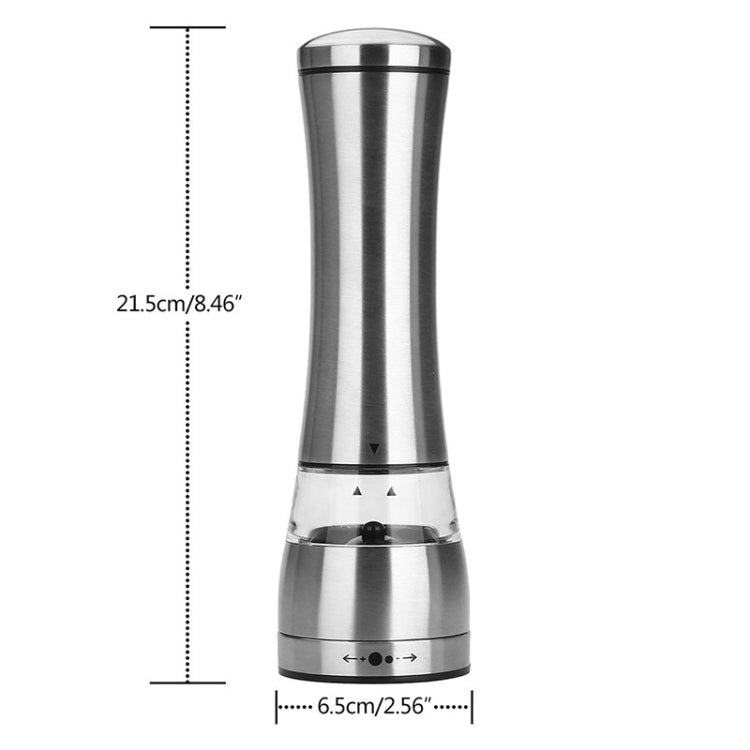 Set 2 macinapepe manuali in acciaio inox 21,5 cm