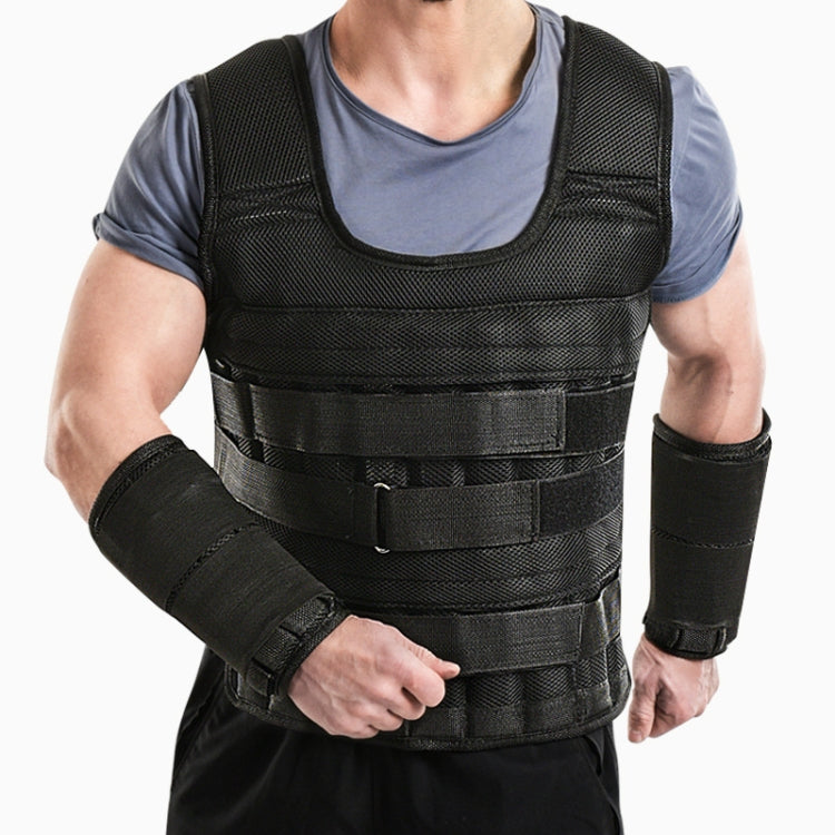 Gilet zavorrato regolabile per allenamento fitness