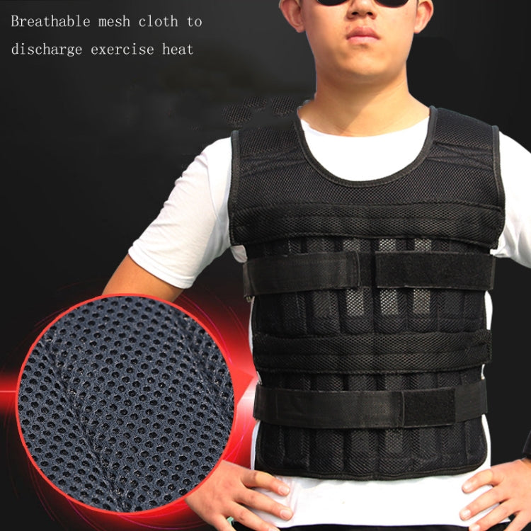 Gilet zavorrato regolabile per allenamento fitness