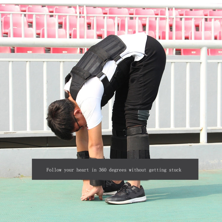 Gilet zavorrato regolabile per allenamento fitness