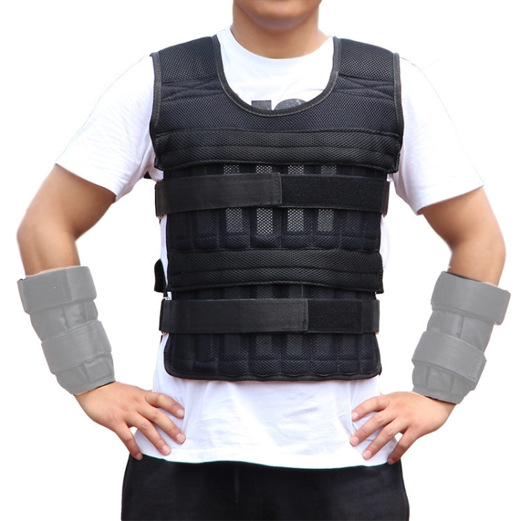Gilet zavorrato regolabile per allenamento fitness