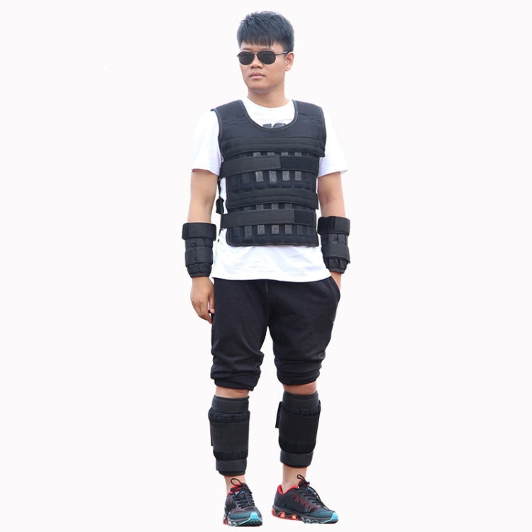 Gilet zavorrato regolabile per allenamento fitness